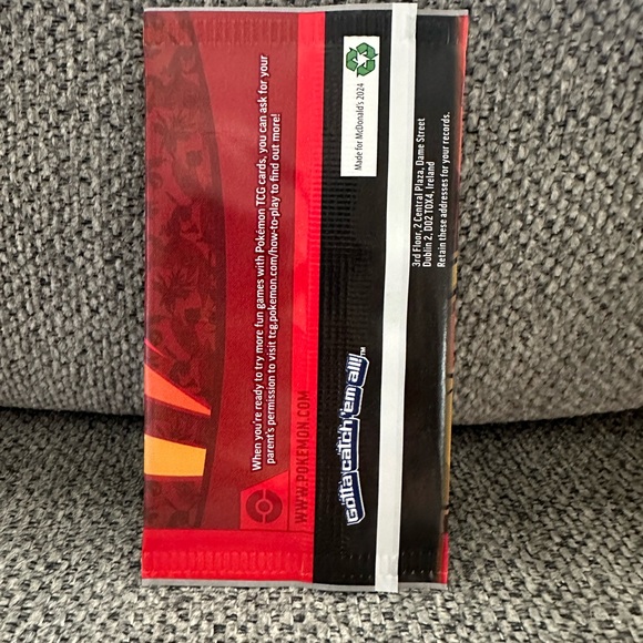 🎉HP🎉 2025 McDonald’s Pokémon #6 Jigglypuff Sticker Sheet & Trading Card Pack - Picture 5 of 7